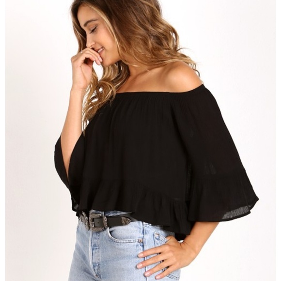 Show me your mumu Shirley Ruffle Top - Picture 6 of 7